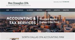 Desktop Screenshot of cpa-dallas.com